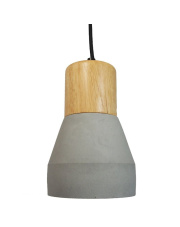Lampa wisząca CONCRETE szary beton 12 cm