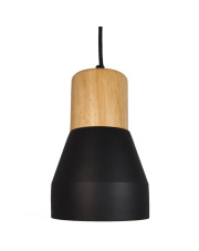 Lampa wisząca CONCRETE czarny beton 12 cm
