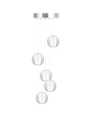 Lampa wisząca STARLIGHT-5 kryształowa 30 cm