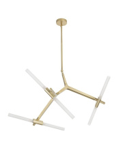 Lampa wisząca STICKS-6 złota