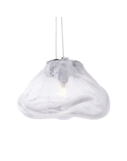 Lampa wisząca ICY transparentna 20 cm