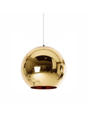 Lampa wisząca MIRROR GLOW - L złota  40 cm