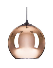 Lampa wisząca MIRROR GLOW - L miedziana 40 cm