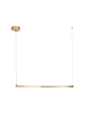 Lampa wisząca BEAM-120 LED złoty 120 cm