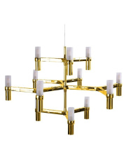 Lampa wisząca CANDLES-12A złota 75 cm