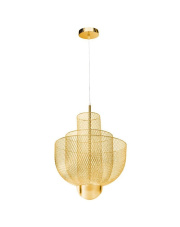 Lampa wisząca MESH GOLD LED złota 60 cm