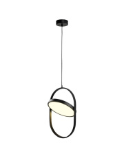 Lampa wisząca ELIPSE L LED czarna 65 cm