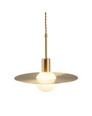 Lampa wisząca JUPITER  złota 30 cm
