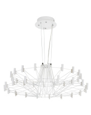 Lampa wisząca MADAME S LED biała 90 cm