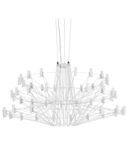 Lampa wisząca MADAME L biała 100 cm