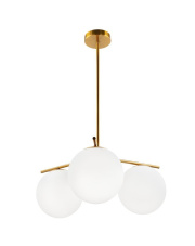Lampa wisząca VENUS-3 mosiądz 60 cm