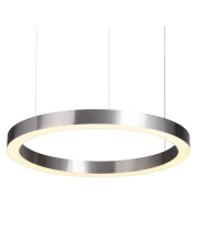 Lampa wisząca CIRCLE 60 LED nikiel szczotkowany 60 cm