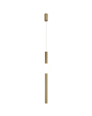 Lampa wisząca O-LINE LED 63 cm mosiądz