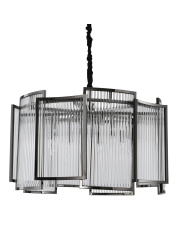 Lampa wisząca IMPERIO czarna 80 cm