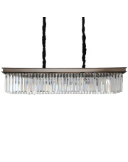Lampa wisząca SPARKLE SINGLE antracyt szczotkowany 100 cm