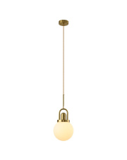 Lampa wisząca PEARL złota 20 cm