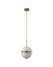 Lampa wisząca SFERA-1 LED złota 20 cm