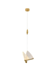 Lampa wisząca BEE LAMP 1 LED złota 21 cm