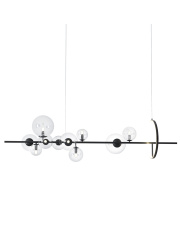 Lampa wisząca ORION LONG-120 czarna 120 cm