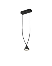 Lampa wisząca MIA LED czarna 15,5 cm