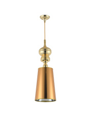 Lampa wisząca QUEEN złota 25 cm