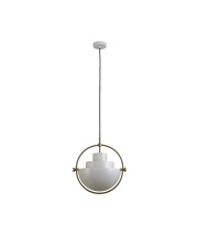 Lampa wisząca MOBILE biała 38 cm