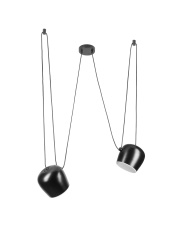 Lampa wisząca BENNA-2 czarna