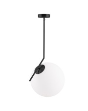 Lampa wisząca SOLARIS czarna 30 cm