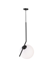 Lampa wisząca SOLARIS czarna 20 cm