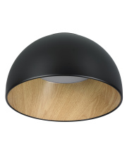 Plafon ledowy PADELLA czarny 35 cm