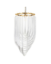 Lampa wisząca WAVE złota 60 cm