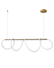 Lampa wisząca FANTASIA LED złota 120 cm