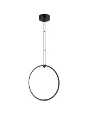 Lampa wisząca COCO 1 LED czarna 40 cm
