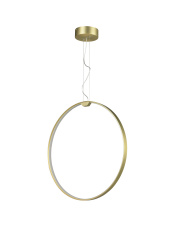 Lampa wisząca ACIRCULO led złota 60 cm