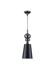 Lampa wisząca QUEEN-1 czarna 18 cm