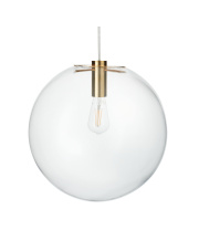 Lampa wisząca TONDA złota 40 cm