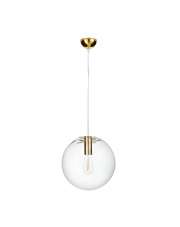 Lampa wisząca TONDA złota 30 cm