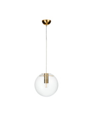 Lampa wisząca TONDA złota 25 cm