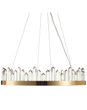 Lampa wisząca LUSSO LED złota 60 cm