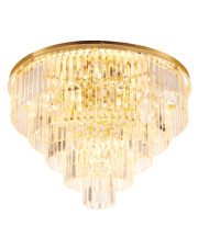 Plafon sufitowy SPLENDORE złoty 80 cm