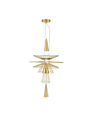 Lampa wisząca SUSSO S złota 40 cm