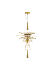 Lampa wisząca SUSSO L złota 60 cm