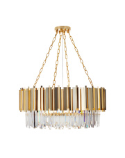 Lampa wisząca REA złota 80 cm