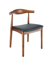 Krzesło CLASSY jesionowe w kolorze orzechowym