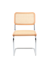 Krzesło VIENNA rattanowo chromowane
