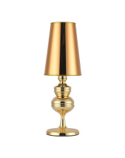 Lampa stołowa QUEEN złota 18 cm