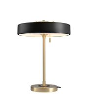 Lampa stołowa ARTDECO czarno - złota