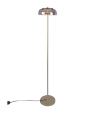 Lampa stojąca DISCO LED złota