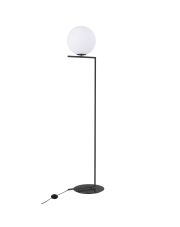 Lampa stojąca podłogowa SOLARIS czarna 174 cm