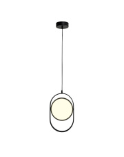 Lampa wisząca ELIPSE MINI LED czarna 32 cm